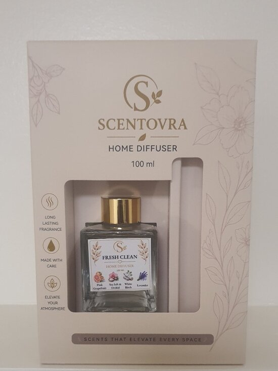 Scentovra Other - Home Reed Diffuser - Fresh Clean 100ML